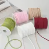 Materiales DIY Hechos a Mano, Cordón de Cuero, Cordón Delgado, Cordón de Piel de Vaca, Caja de Regalo de Flores, Decoración de Pastel, Ramo, Cinta para Postre