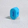 Novos blocos de construção alfanuméricos de fivela de sapato casual de acrílico com contas, acessórios de fivela de sapato artesanais faça você mesmo, atacado