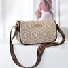Bolso cruzado con textura vintage para mujer, nuevo bolso cuadrado pequeño para teléfono de hombro versátil de otoño 2026 con un toque de alta gama