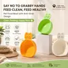 Pala para comida de mascotas para uso doméstico, a prueba de humedad y deshumidificante, pala multifuncional de grado alimenticio para alimentar gatos y perros, accesorios para mascotas