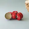 Tapa de aluminio para botella de refresco antirrobo, tapa grande roja para botella de refresco, impresión a color, repujado, tapa de aluminio resistente a altas temperaturas para productos de cuidado de la salud