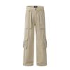 Pantalones Cargo Multipolsillos Yongfang Americano Retro Diseño Unisex Holgados Casuales Rectos