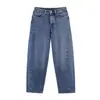 Jeans de Moda Confortables con Diseño Patchwork de Cintura Alta 2026 Primavera Nuevo Transfronterizo AliExpress 4083235