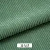 Tela de pana engrosada Color sólido Funda para sofá Sudadera con capucha Rayas Ropa para niños Pantalones Tela para bolsa Hecha a mano DIY