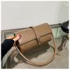 Bolso pequeño de hombro para mujer, popular entre los transfronterizos, bolso cruzado de otoño e invierno 2024, bolso de hombro informal, bolso cuadrado pequeño de moda.