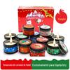Vela de Natal Perfumada Sem Fumaça em Lata com Patente de Aparência Exclusiva, Venda Direta da Fábrica Presente, Cera de Soja Presente de Fragrância