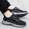 Zapatos de Tela Old Beijing para Mujer, Zapatos para Personas Mayores para Primavera y Otoño, Zapatos para Mamá de Mediana Edad y Mayores, Zapatos Deportivos Antideslizantes para Correr y Caminar para Hombre, Zapatos de Papá