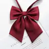 Corbata de lazo estilo Academia Estudiantil JK con Cinta, Estilo Nuevo Japonés Rosa, Versión Coreana, Corbata de Hombre a Rayas Británicas de Doble Capa