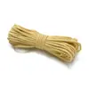 Cuerda de Algodón de Colores con Núcleo Envuelto de 3-4 mm para Manualidades, Bolsas DIY, Etiquetas de Ropa, Cuerda Decorativa, Cuerda para Tejer Pulseras