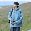 Chaqueta de Trabajo 3 en 1 NASA para Hombre, Nueva Chaqueta Impermeable para Senderismo al Aire Libre Primavera y Otoño 2026