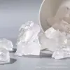 Fornecimento de fábrica pedra de cristal branco natural pedra de desmagnetização personalizada pedra de aromaterapia pedra de expansão pedra decorativa atacado