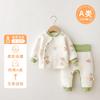 Ropa de Bebé Traje de Ropa Interior Térmica de Cintura Alta Acolchada Ropa para el Hogar Pijama de Bebé Ropa de Otoño Ropa de Otoño e Invierno para Usar Debajo