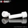 Tornillo PTFE Tornillo PTFE Cabeza Cilíndrica Hexagonal Teflon Teflon Perno Tornillo de Allen