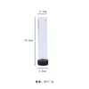 Seringa de Plástico, Tubo de Centrifugação de Plástico, Frasco Transparente para Contas, Frasco Transparente Selado, Porta-Agulhas para Armazenamento de Agulha e Linha
