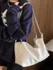Bolso cruzado casual diario para el hombro, nuevo bolso de moda para mujer Otoño 2026, estilo relajado, bolso simple de gran capacidad para debajo del brazo