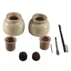 Set de Moxibustión con Recipiente para Moxibustión, Moxibustión para el Punto del Riñón y Herramientas de Cerámica para Moxibustión para Siete Métodos de Moxibustión