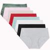 439 Tallas M-7XL Ropa interior para mujer de cintura media RC algodón modal ensanchado talla extragrande transfronterizo