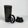 Copo agitador de impressão dupla face 700ML com filtro copo de plástico copo de fitness chaleira esportiva copo de milk-shake de fabricantes