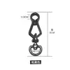 Acessórios de ferragem para bolsa gancho fivela de metal fivela de mochila anel fivela de bolsa espessada acessórios fivela de trava fivela de corrente fivela de gancho