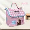 Bolsa de Cosméticos Dopamine House Feminina Grande Capacidade Compartimentada Portátil Impermeável para Armazenamento de Skincare em Viagens