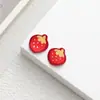 Parches de Tela Bordados de Frutas para Ropa de Bebé, Etiquetas a Juego, Etiquetas de Tela de Peluche de Dibujos Animados Mini Lindas, Parches Traseros de Helado
