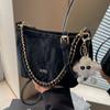 Bolsa Saco para Mulheres 2026 Nova Tendência Verão High-End Versátil Ombro Transversal Bolsa Corrente Moda Bolsa de Mão