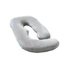 Almohada de Maternidad Amazon Soporte Lumbar Pendiente para Dormir de Lado Almohada en Forma de J para Dormir Durante el Embarazo Desmontable y Lavable Almohada de Maternidad Transfronteriza