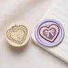 Nueva Serie de Lazos Sello de Cera texturizado lindo de ensueño Cabeza de Cobre Sello para Sobre Invitación Regalo al por Mayor del Fabricante