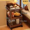 Mesa de Cabeceira para Quarto de Casa, Alternativa Móvel para Pequeno Rack de Armazenamento de Cabeceira, Luxo Leve, Mesa Lateral Criativa de Alta Qualidade, Mesinha de Centro