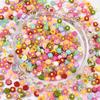 Accesorios para uñas con pequeñas flores de resina, populares para comercio exterior, 6 mm, mini flores frescas pastorales, paquete de material para decoración de uñas DIY