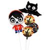 Amazon Transfronteiriço Quente Boneca Fantasma Morcego Balão Conjunto Halloween Escola Shopping Atmosfera de Terror Arranjo