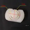 Aleación de Aluminio Puerta Retráctil Eléctrica Accesorios de Plástico Bloque Tenedor de Goma Deslizante Almohadilla Funda Resistente al Desgaste Conector de Clip de Cable Guía