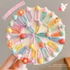 Presilhas de cabelo mini fofas e doces para crianças, presilhas BB para franja de meninas, grampos para arrumar o cabelo da franja lateral de bebês