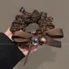 2026 Novo Elástico de Cabelo de Alta Elasticidade com Acabamento em Cetim, Toque de Luxo, Argola de Cabelo Dopamina de Verão para Mulheres, Elástico Fofo para Crianças