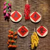 Colgantes Decorativos de Pared de Bambú Tejido para Hotel, Decoraciones de Pared Vintage, Fondo de Granja, Sombreros de Bambú, Cestas de Bambú, Placas de Bambú