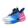 Zapatos para Niños Red Rabbit 8Pro con Botón Giratorio, Zapatos Ligeros de Running con Amortiguación de Rebote Antideslizantes para Estudiantes Hombres y Mujeres, Zapatos Deportivos para Pruebas Físicas