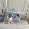 Bolso de Hombro Simple y Texturizado de Nuevo Estilo Otoño e Invierno 2025, Bolso de Viaje de Gama Alta con Gran Capacidad, Bolso Baguette Retro de Nicho