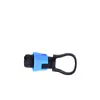 Conector T para Fita de Irrigação por Gotejamento 16mm Tubo Gotejador Passagem Direta Conexões de Derivação Fivela de Travamento Fita de Água Gotejadora Fivela de Puxar para Fita Gotejadora Tampa Final