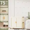 Em Estoque Guarda-Roupa Doméstico Sem Instalação Armário de Armazenamento de Brinquedos para Lanches de Bebê Armário de Armazenamento para Sala de Estar Guarda-Roupa Simples Infantil