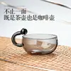 Grande Estoque de Bules Cauda de Rato, Xícaras de Chá Pretas, Bules para Infusão de Chá, Conjuntos de Filtros de Chá, Bules Transparentes de Vidro
