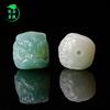 Jade Blanco Natural Raíz de Bodhi León Despertando Finamente Tallado Joyería DIY Bodhi Creativa Hecha a Mano Cuentas de Buda Rosario Accesorios Torcidos a Mano