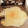 Alfombra Redonda, Tapete para Mesa de Café de Sala de Estar, Lavable y Limpiable con Trapo, Alfombra para Mesita de Noche de Dormitorio, Nuevo Modelo 2026, Felpudo de Lujo Ligero de Gama Alta
