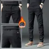 Hong Kong 2026 Calças Casuais Masculinas de Alta Qualidade para Primavera e Outono Slim Retas Estilo Coreano Tendência Versátil Calças Elásticas para Outono