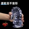 Plug anal de ventosa de polvo de cristal tamanho grande super macio com contas para puxar unissex para a parte de trás masturbação sm brinquedos sexuais para adultos