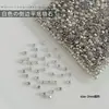 Rhinestones de Circonia Biselados de Fondo Plano 5A para Decoración de Uñas Mezcla de Mini Rhinestones Irregulares Decoraciones Blancas Súper Brillantes para Uñas Decoraciones de Rhinestone para Uñas Portátiles