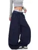 2026 Nuevo Estilo Callejero Americano Pantalones de Mezclilla Desmontables con Bufanda para Hombres y Mujeres, Pantalones Anchos Cool Cleanfit