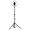 M33 Luz de Preenchimento Suporte para Transmissão ao Vivo de Celular Tripé Luz para Ancoragem Luz LED Ring Light de 13 polegadas Luz de Beleza Luz para Fotografia