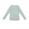 Camiseta de Manga Longa Lost Sheep em Lã Merino de Secagem Rápida com Proteção Solar, Camada Base Térmica Esportiva Outdoor Feminina em Merino