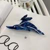 Nueva Serie Océano Clip de Agarre de Ácido Acético Diseño Nicho Animal Clip de Tiburón Ballena Venta al por Mayor Transfronteriza Accesorios para el Cabello Clip para Cola de Caballo