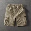 Nuevos pantalones cortos de trabajo de comercio exterior 2026 verano pantalones de trabajo transfronterizos pantalones deportivos multibolsillos = pantalones cortos de hombre de moda